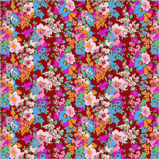 Sweet Talk Leann Crimson Cotton 44/45 Fabric Per Yard - Choice Fabrics54902-4