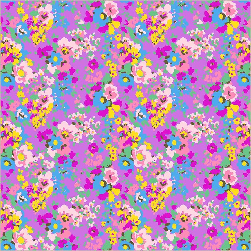 Sweet Talk Leann Violet Cotton 44/45 Fabric Per Yard - Choice Fabrics54902-5