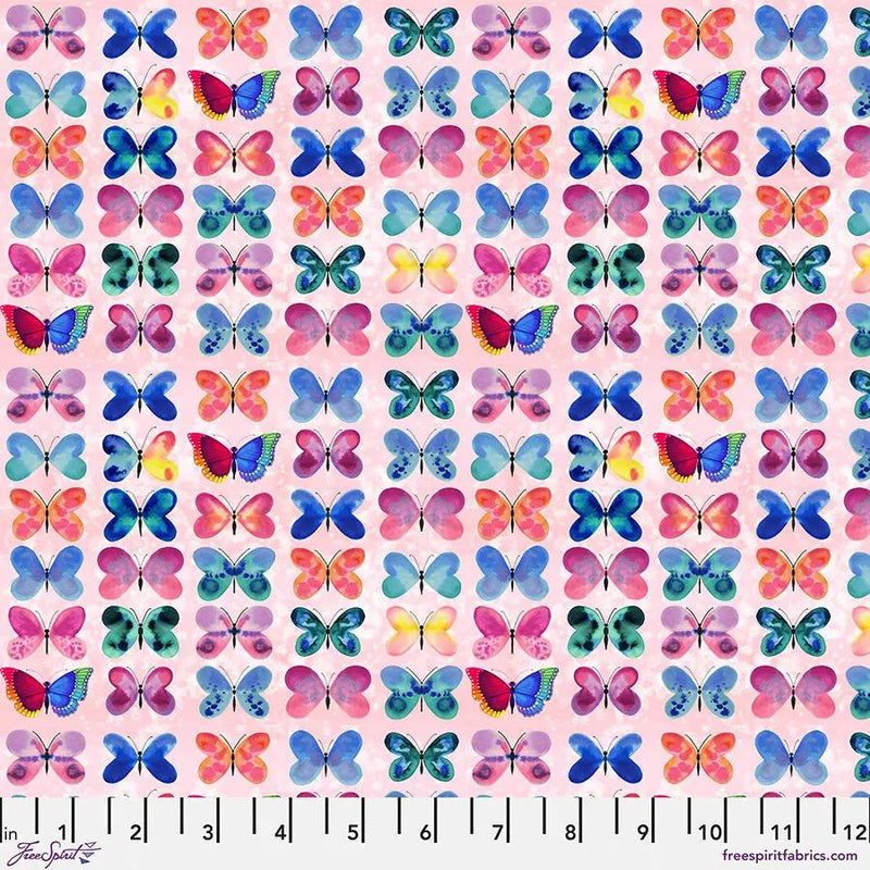 Sweet Wing Love Pink Cotton 44"/45" Fabric Per Yard - Choice FabricsPWKT035.XPINK