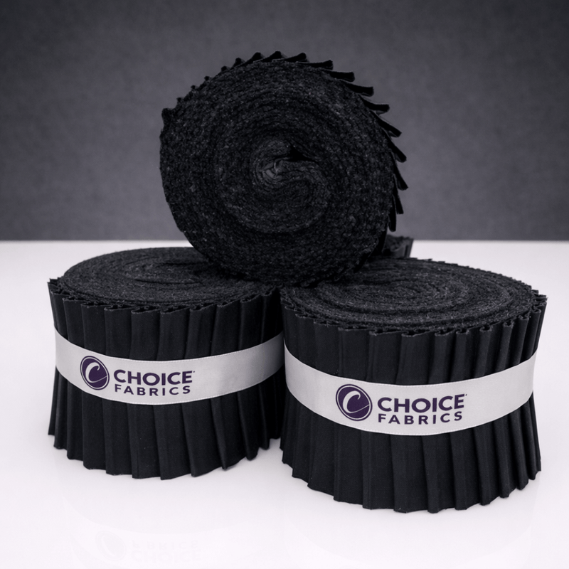 Supreme Solids - 2.5" Roll - Charcoal (20 cuts)
