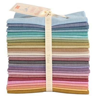 Tilda Chambray Fat Quarter Bundle - Choice FabricsTIL300194