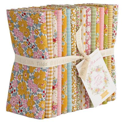 Tilda Creating Memories Fat Quarter Bundle - 16 Fabrics - Spring
