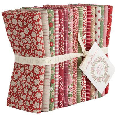 Tilda Creating Memories Fat Quarter Bundle - 16 Fabrics - Winter