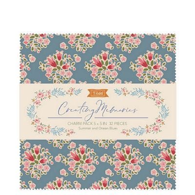 Creating Memories Charm Pack 5" Squares 32pc Summer - Choice FabricsTIL300211