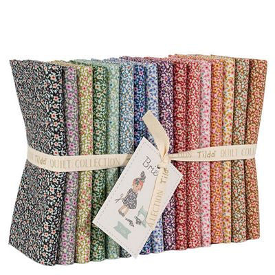 Tilda Brie Basics Fat Quarter Bundle (16 Pieces)