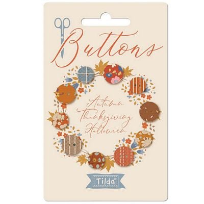 Tilda Creating Memories Autumn Buttons - Choice FabricsTIL400064