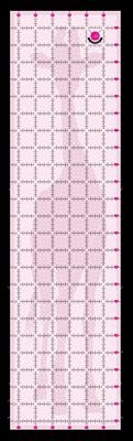 Tula Pink 6.5" × 24.5" Non-Slip Giraffe Cutting Ruler - Choice FabricsTP6X24
