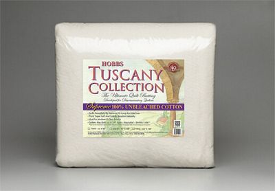 Tuscany Supreme Unbleached Cotton 72 in x 96 in
