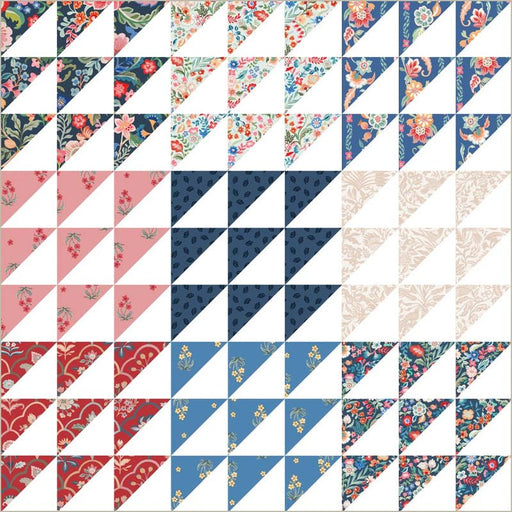 Tapestry Heirloom Wholecloth Triangles Cotton 43/44 Fabric Per Yard - Choice Fabrics55055D-1