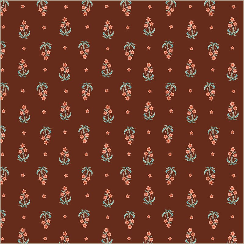 Tapestry Posy Granata Cotton 43/44 Fabric Per Yard - Choice Fabrics55061-13