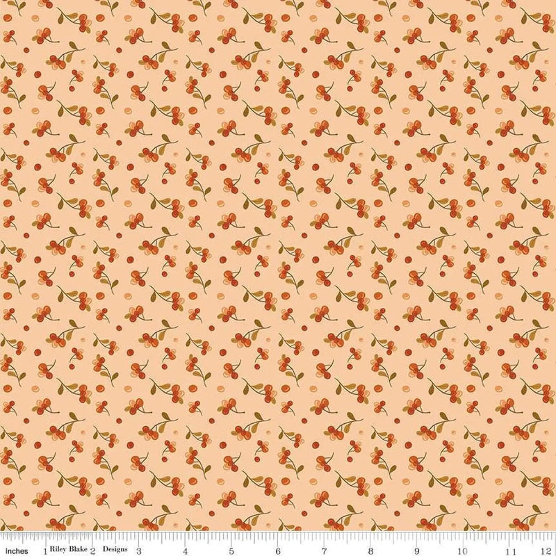 The Awe of Autumn Bittersweet Blush 43"/44" Fabric Per Yard - Choice FabricsC16195-BLUSH