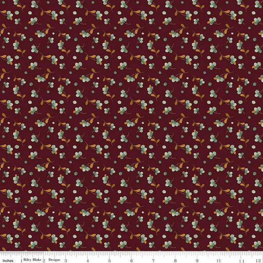 The Awe of Autumn Bittersweet Mahogany 43"/44" Fabric Per Yard - Choice FabricsC16195-MAHOGANY 