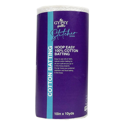 The Gypsy Quilter Cotton Batting 10in x 10yds - Choice FabricsCDS-TGQHECB10