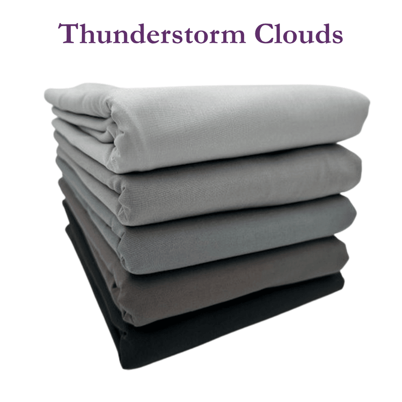 Supreme Solids - 5 - Yard Bundle - Thunderstorm Clouds - Choice FabricsFF-61291-013