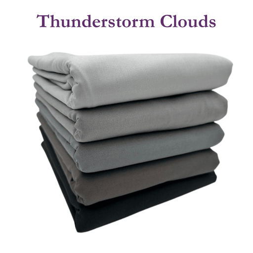 Supreme Solids - 5 - Yard Bundle - Thunderstorm Clouds - Choice FabricsFF-61291-013
