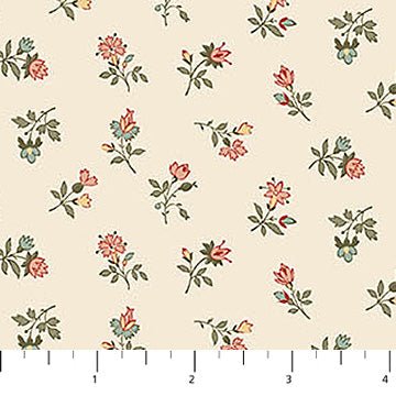 Toss Multi Cream Manoir Antiques Road Show 44"/45" Cotton Fabric Per Yard - Choice Fabrics28972-11