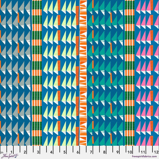 Triangle Multi Cotton 44"/45" Fabric Per Yard - Choice FabricsPWCY007.MULTI