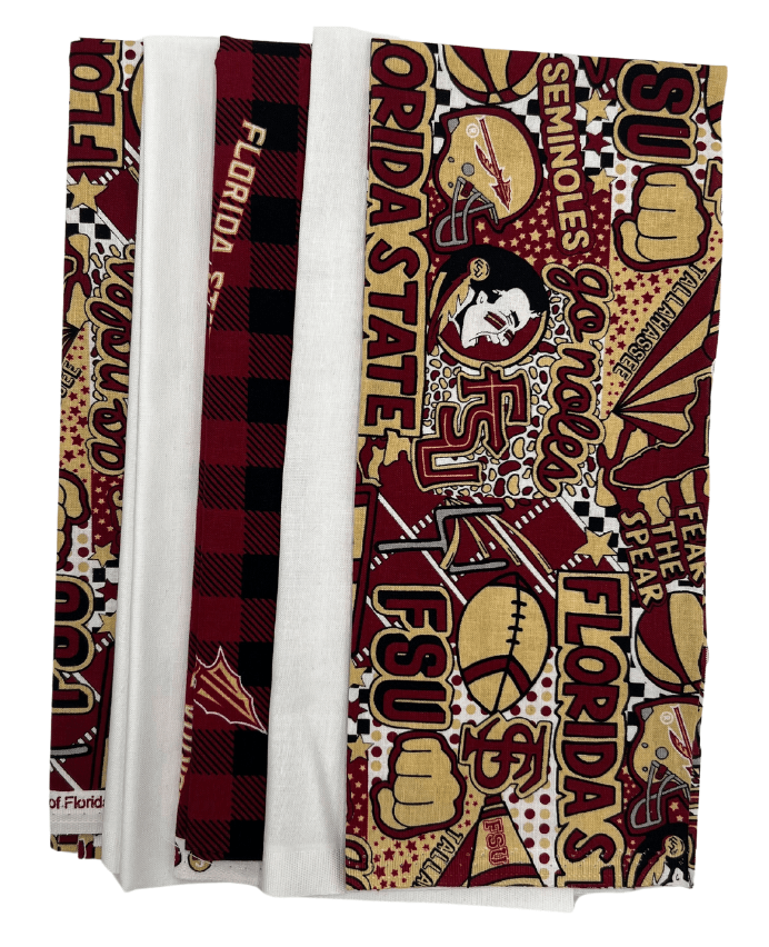 Florida State Seminoles - Tailgate Panel - Quilt Kit - Choice FabricsFSU-KIT-1