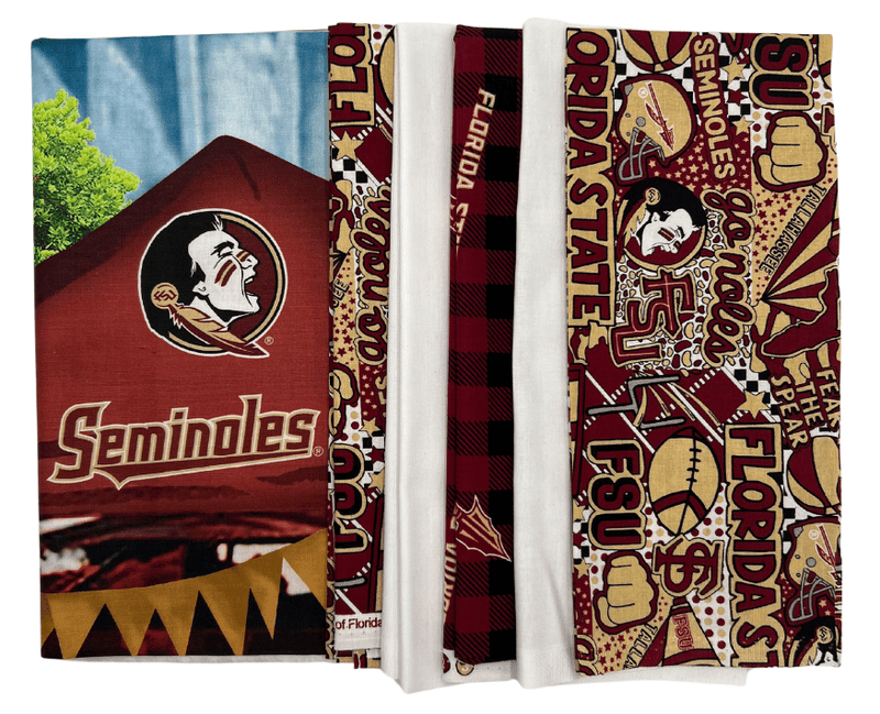 Florida State Seminoles - Tailgate Panel - Quilt Kit - Choice FabricsFSU-KIT-1