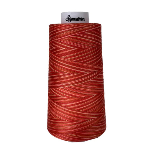 F262 Amber Glow Signature Cotton Variegated Thread - Choice FabricsSIGV-F262