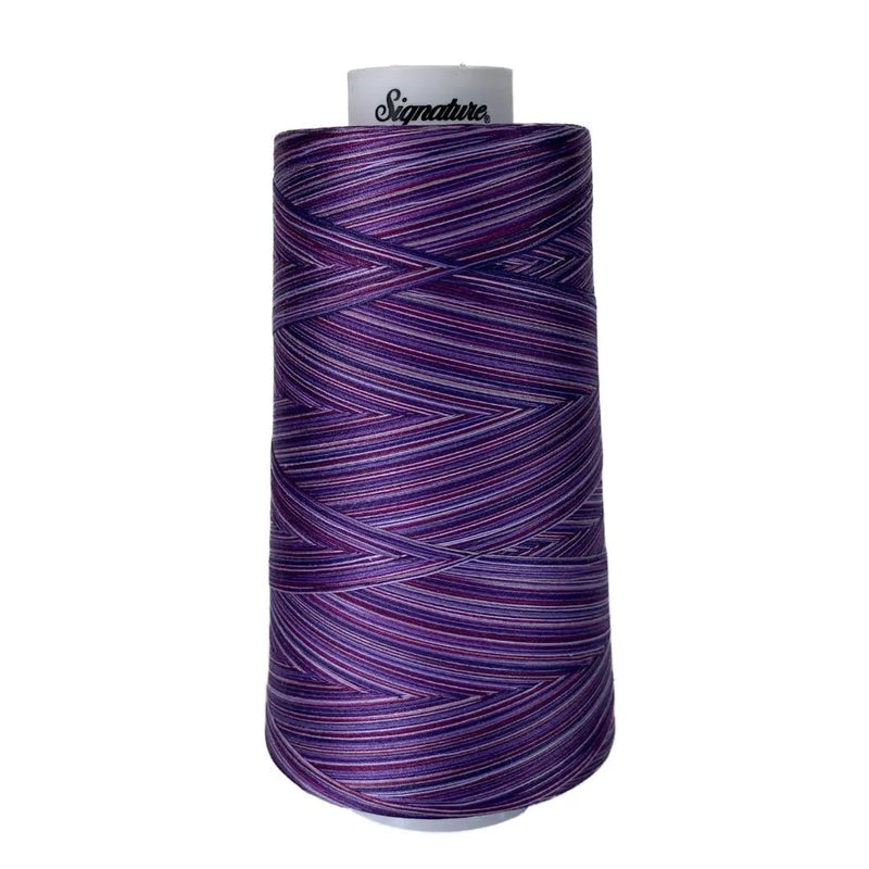 M12 Purple Haze Signature Cotton Variegated Thread - Choice FabricsCDS-49S-M12