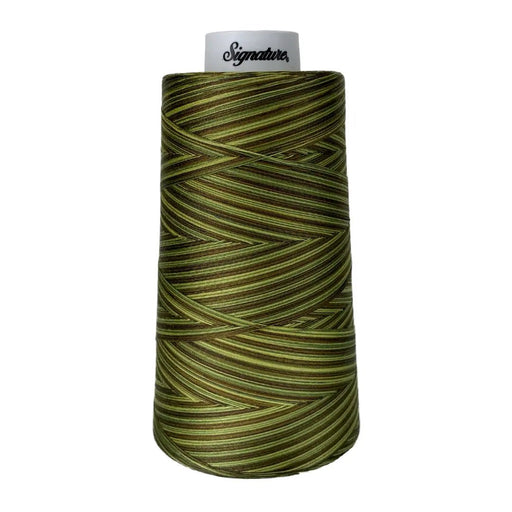 F152 Olive Hues Signature Cotton Variegated Thread - Choice FabricsSIGV-F152