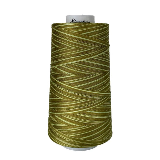 M84 Limey Greens Signature Cotton Variegated Thread - Choice FabricsSIGV-M84