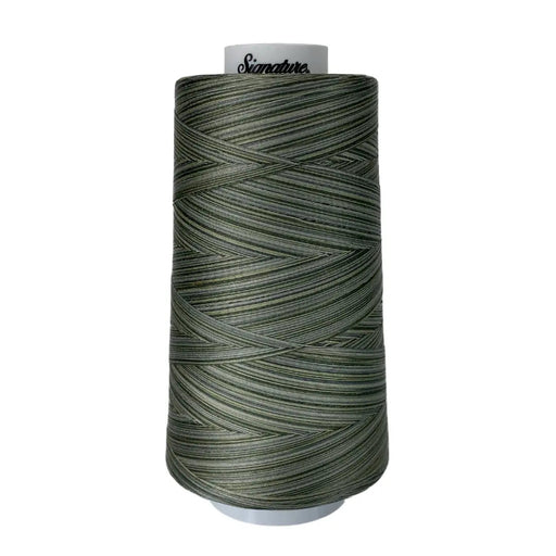 M86 Greyish Greens Signature Cotton Variegated Thread - Choice FabricsSIGV-M86