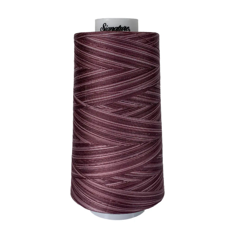 M88 Dusty Purples Signature Cotton Variegated Thread - Choice FabricsSIGV-M88