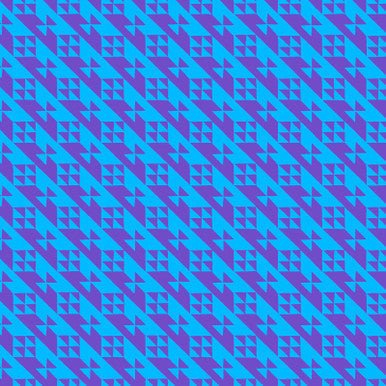 Violet/Blue Tilt Colorblock Party 43/44" Cotton Fabric Per Yard - Choice FabricsMAS11140-VB