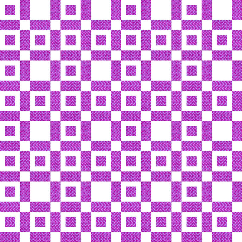 Violet White Colorblock Party Cheater Prints 108" Cotton Fabric Per Yard - Choice FabricsMASQB11152-VW