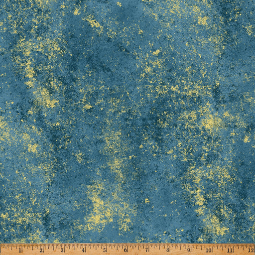 Lake/Gold Holiday Classics & Blenders Cotton 43"/44" Fabric Per Yard - Choice FabricsW5363-311G-LAKE/GOLD