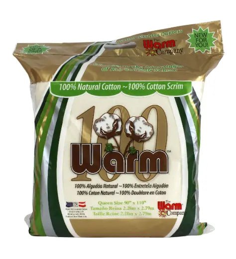 Warm 100 Ultra Clean Natural Cotton + 100% Cotton Scrim - Choice FabricsWMC-2625