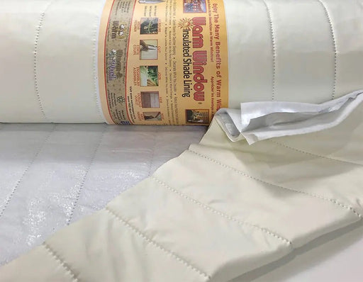 Warm Window Insulated Shade Fabric 54" x 15 YD - Thermal Insulated Quilting Fabric - Choice FabricsWCDS-1124