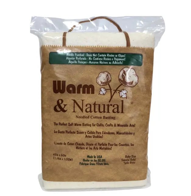 Warm & Natural Needled Cotton Batting - Choice FabricsWMC-2322