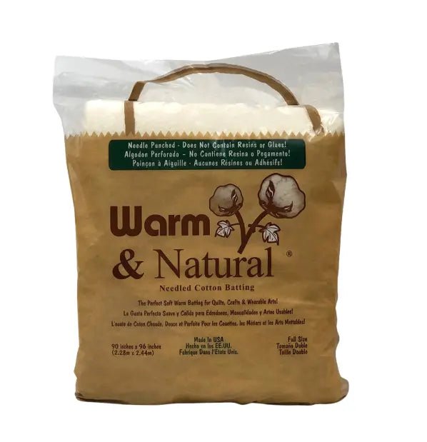 Warm & Natural Needled Cotton Batting - Choice FabricsWMC-2381