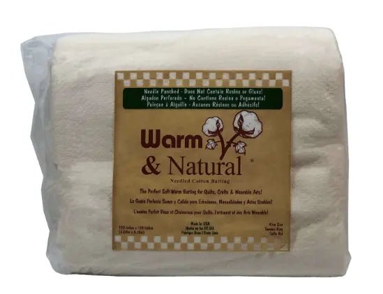 Warm & Natural Needled Cotton Batting - Choice FabricsWMC-2251