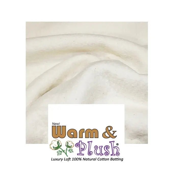 Warm & Plush Luxury Loft 100% Natural Cotton without Scrim - Choice FabricsWMC-2670