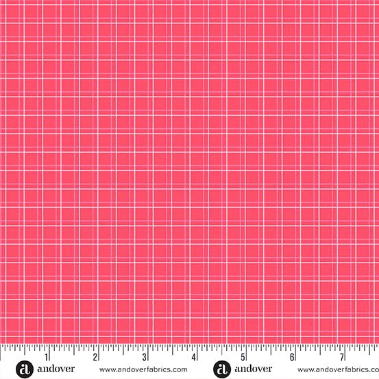 Watermelon Parallel Play Color Pop Playground Cotton 44"/45" Fabric Per Yard - Choice FabricsA-1698-E