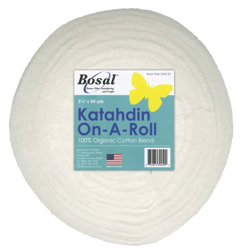 Katahdin White 2-1/4in X 50yd Roll - Choice FabricsBOS390KB-50