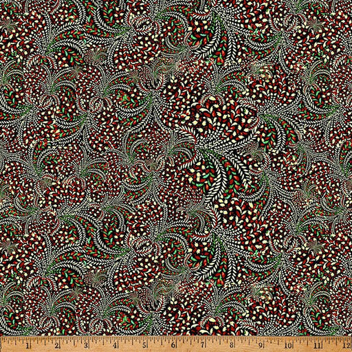 Black Feathers Mousing Around 43"/44" Fabric Per Yard - Choice FabricsX5653-4-Black