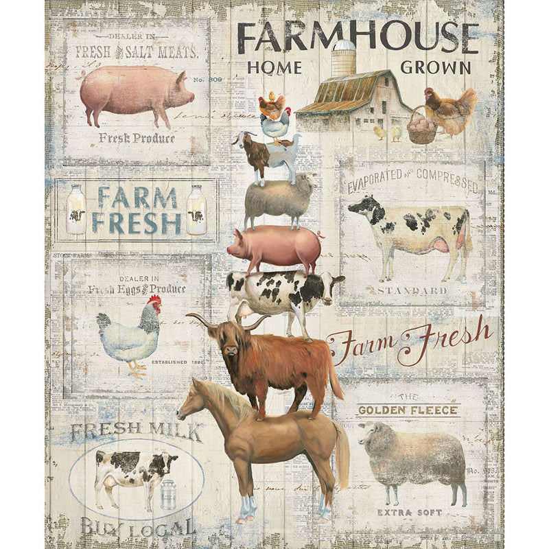 On the Farm - Y5053 - 57 - Choice FabricsY5053-57