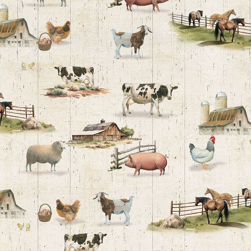 On the Farm - Y5054 - 57 - Choice FabricsY5054-57
