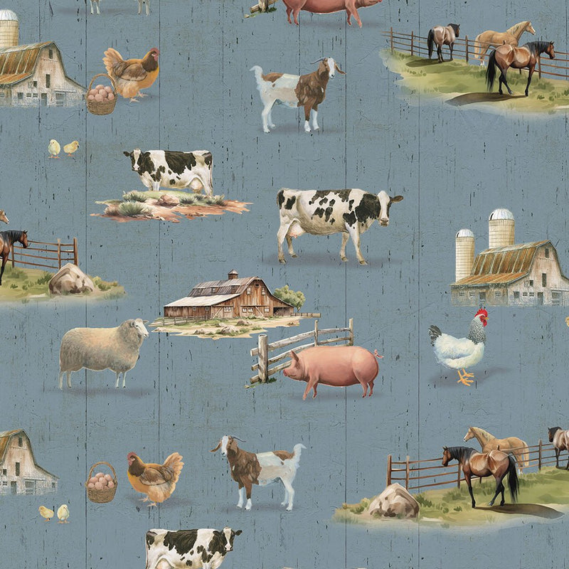 On the Farm - Y5054 - 88 - Choice FabricsY5054-88