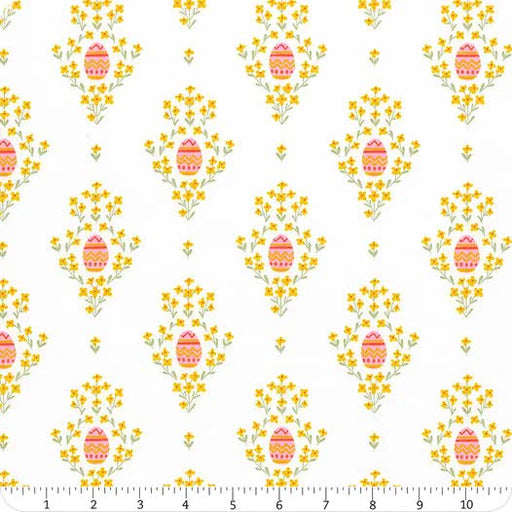 Easter Egg Hunt - White (3-Yard Pack) - Choice FabricsC10271-WHITE-3YD