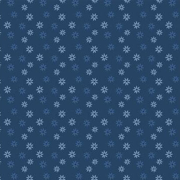 Summertime Daydream - Daisies All Over - Navy - Choice Fabrics3068-40050-440