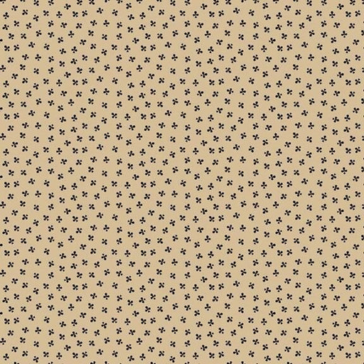 Full House - Clubs - Tan (3 - Yard Pack) - Choice FabricsR751276D-TAN