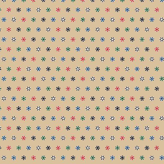 Full House - Poker Chips - Tan (3-Yard Pack)