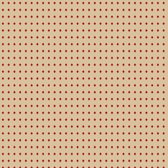 Full House - Diamonds - Tan (3 - Yard Pack) - Choice FabricsR751281D-TAN