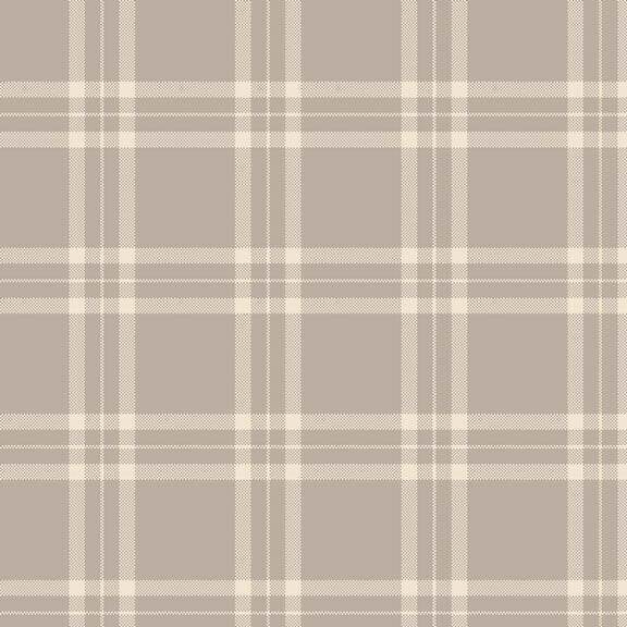 Summer House - Plaid - Grey - Choice FabricsR521303D-GREY